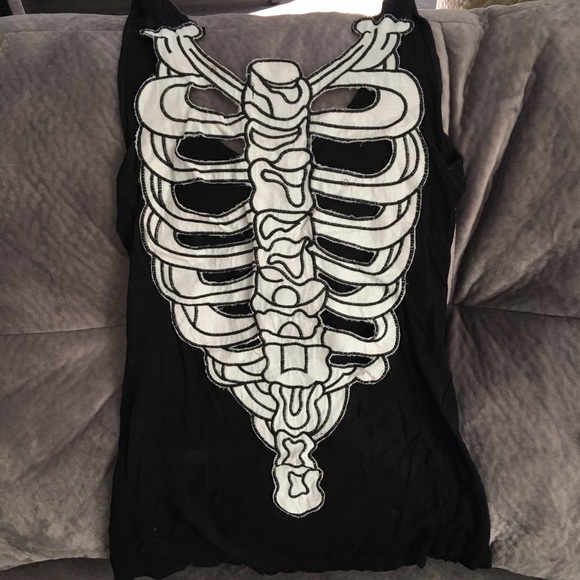 Tops - Skeleton Tank Top